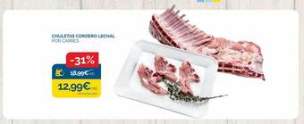 Supermercados La Despensa Chuletas cordero lechal oferta