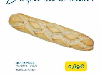 Supermercados La Despensa Barra picos candeal oferta
