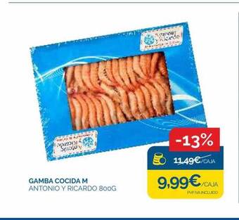 Supermercados La Despensa Gamba cocida m antonio y ricardo oferta