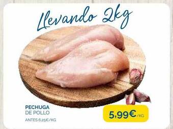 Supermercados La Despensa Pechuga de pollo oferta