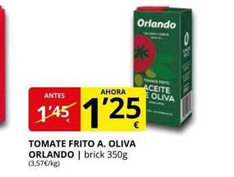 Supermercados MAS Tomate frito a. oliva orlando oferta