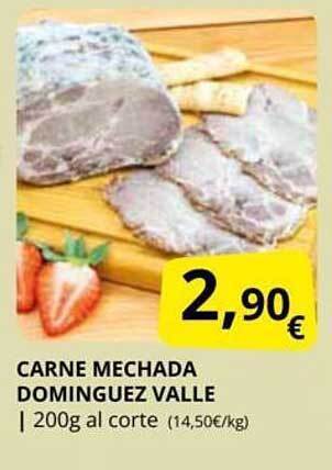 Supermercados MAS Carne mechada dominguez valle oferta