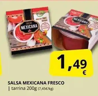 Supermercados MAS Salsa mexicana fresco oferta