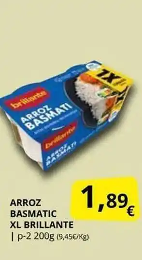 Supermercados MAS Arroz basmatic xl brillante oferta