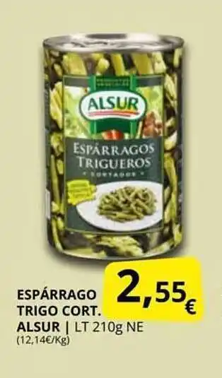 Supermercados MAS Espárrago trigo cort. alsur oferta