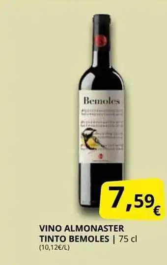 Supermercados MAS Vino almonaster tinto bemoles oferta