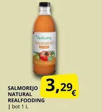 Supermercados MAS Salmorejo natural realfooding oferta