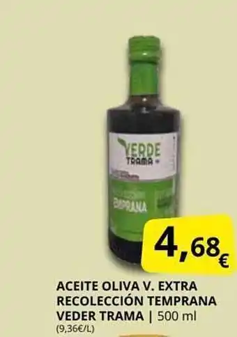 Supermercados MAS Aceite oliva v. extra recolección temprana veder trama oferta