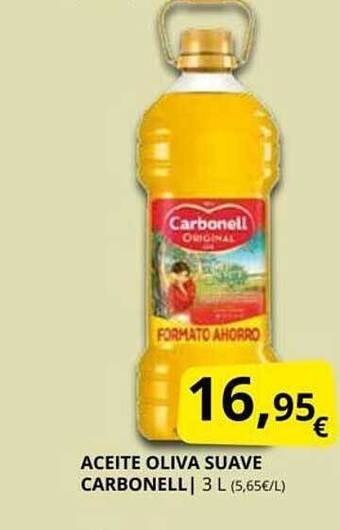 Supermercados MAS Aceite oliva suave carbonell oferta