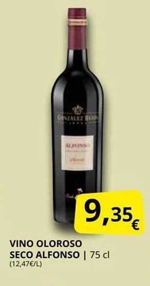Supermercados MAS Vino oloroso seco alfonso oferta