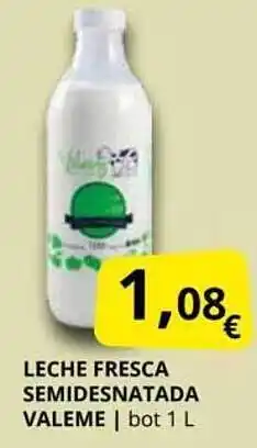Supermercados MAS Leche fresca semidesnatada valeme oferta
