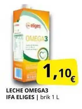 Supermercados MAS Leche omega3 ifa eliges oferta