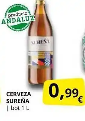 Supermercados MAS Cerveza sureña oferta