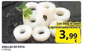 Supermercados MAS Anillas de pota oferta