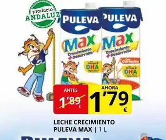 Supermercados MAS Leche crecimiento puleva max oferta