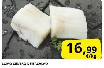 Supermercados MAS Lomo centro de bacalao oferta