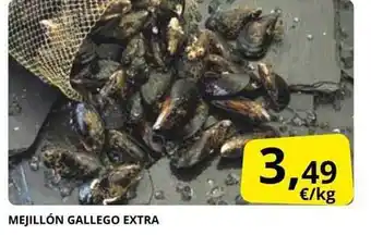 Supermercados MAS Mejillón gallego extra oferta