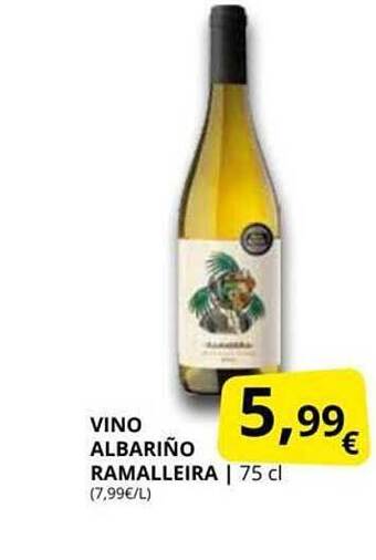 Supermercados MAS Vino albariño ramalleira oferta