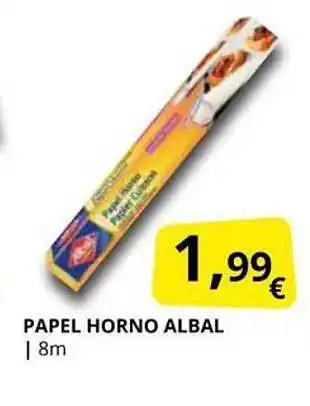 Supermercados MAS Papel horno albal oferta