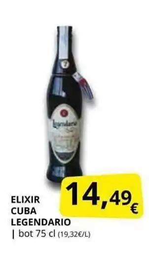 Supermercados MAS Elixir cuba lengadario oferta