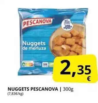 Supermercados MAS Nuggets pescanova oferta