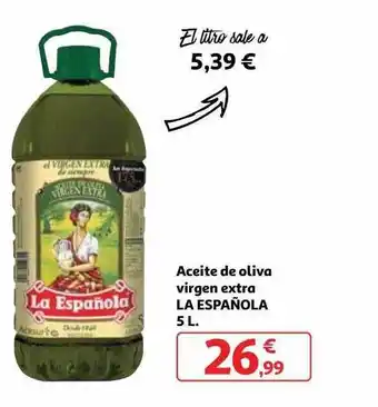 Alcampo Aceite de oliva virgenn extra la española oferta