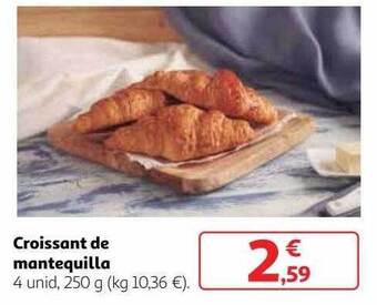 Alcampo Croissant de mantequilla oferta