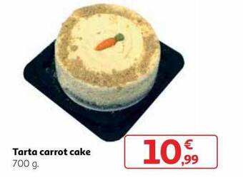 Alcampo Tarta carrot cake oferta