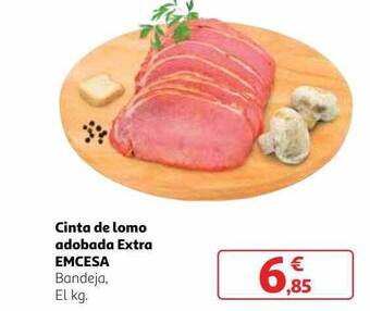 Alcampo Cinta de lomo adobada extra emcesa oferta