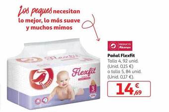 Alcampo Pañal flexfit oferta