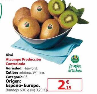 Alcampo Kiwi oferta