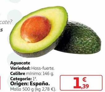 Alcampo Aguacate oferta