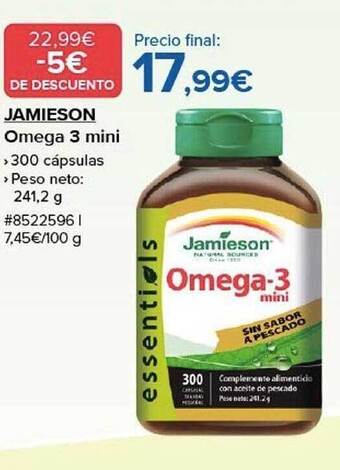 Costco Jamieson omega 3 mini oferta