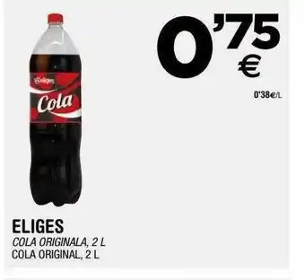 BM Supermercados Eliges cola original oferta