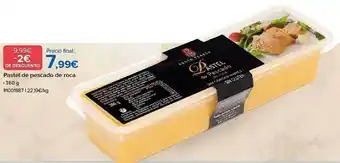 Costco Pastel de pescado de roca oferta