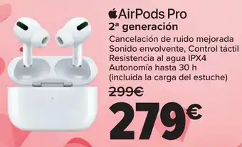 Carrefour Airpods pro 2ª generacción oferta