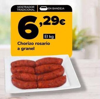 Supeco Chorizo rosario a granel oferta