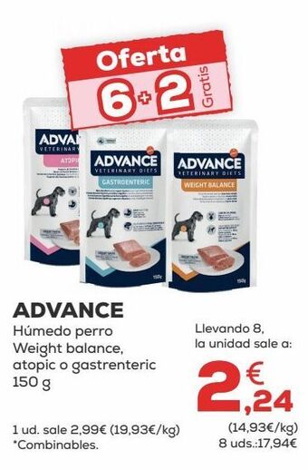 Kiwoko Comida para perros advance oferta