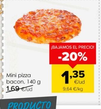 Autoservicios Familia Mini pizza bacon oferta