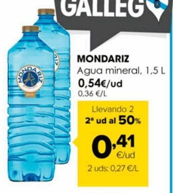 Autoservicios Familia Agua mineral mondariz oferta