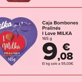 Carrefour Caja bombones oferta