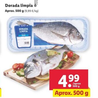 Lidl Dorada limpia oferta