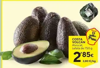 Caprabo Costa volcan aguacate 750 g oferta