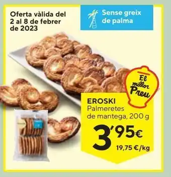 Caprabo Palmeras eroski oferta