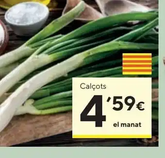 Caprabo Calçots oferta