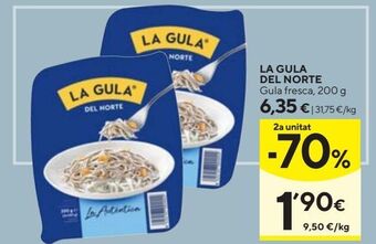 Caprabo La gula del norte gula fresca 200 g oferta