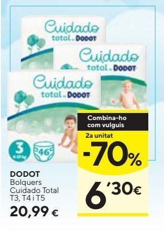 Caprabo Pañales dodot oferta