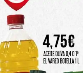 Claudio Aceite de oliva el vareo oferta