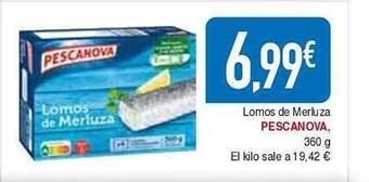 Masymas Lomos de merluza pescanova oferta