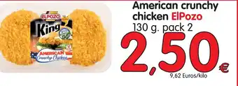 Alimerka ElPozo American crunchy chicken 130g oferta